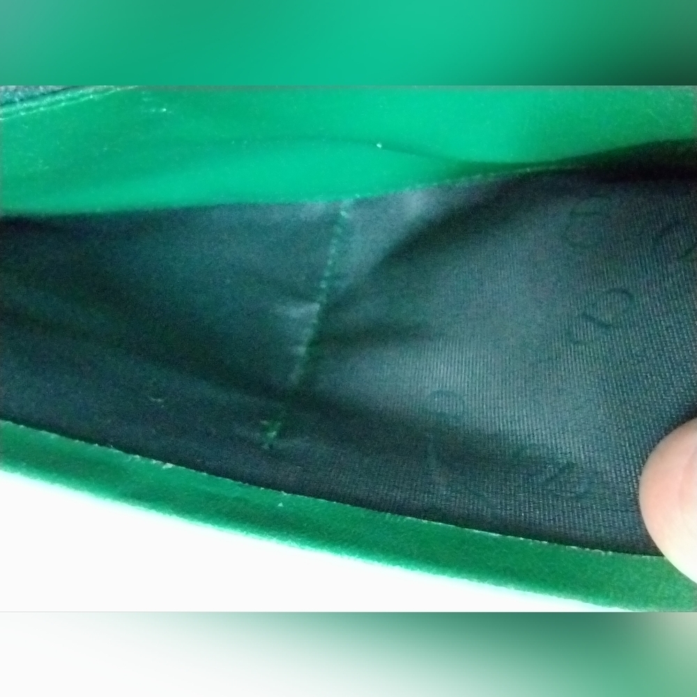 New DIOR Green Wallet Cardholder NWOT - Picture 11 of 15